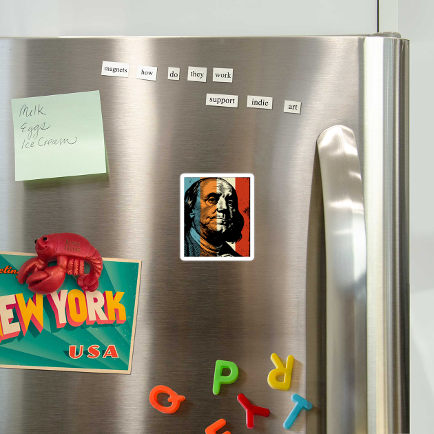 Benjamin Franklin Founding Father Pop Art | Inventor's Gift by TuncGK